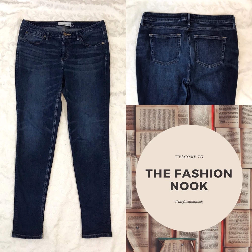 Maurices-Dark Wash Straight Leg Jeans